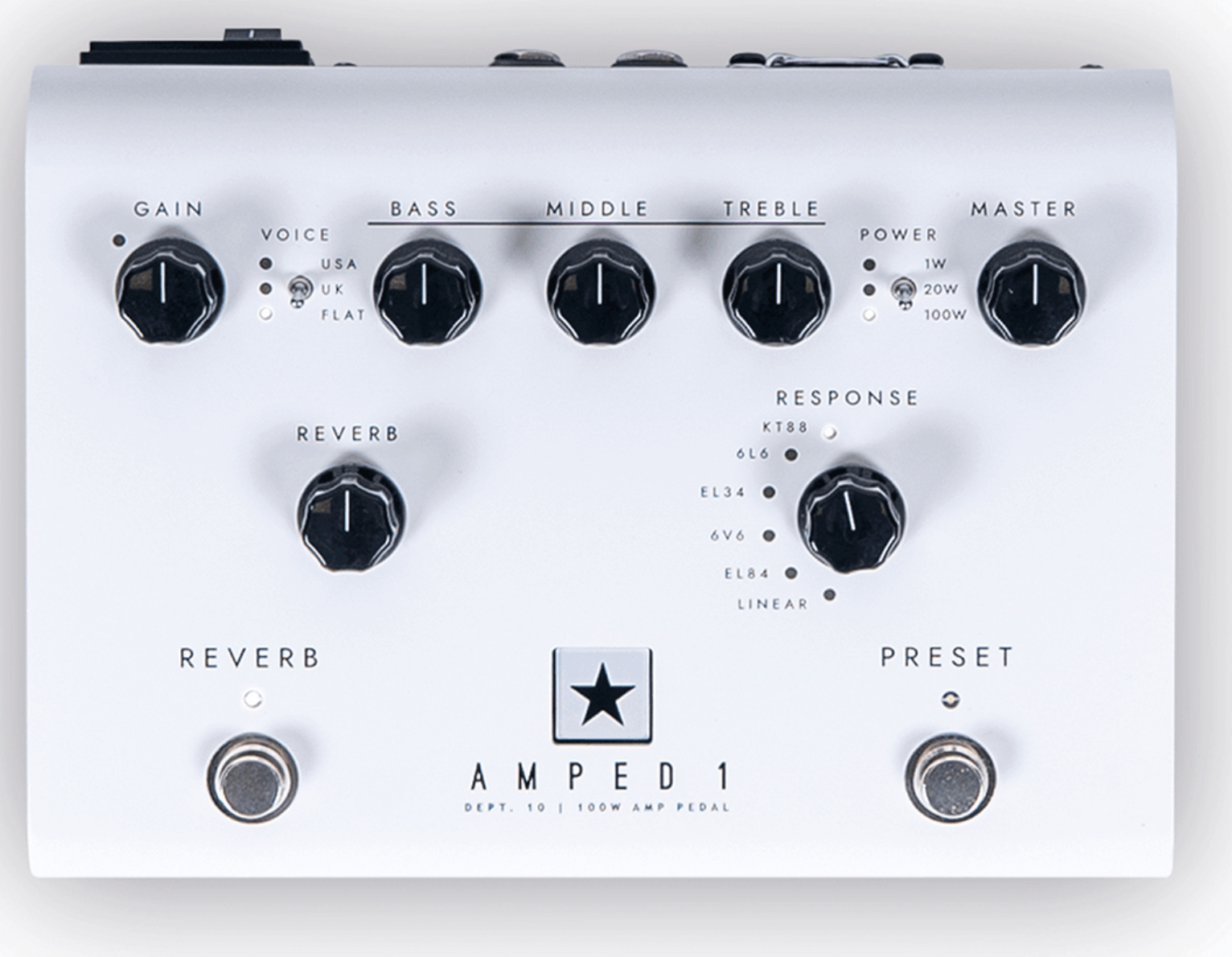 Blackstar Dept. 10 Amped 1 Guitar Amp In A Compact Pedal