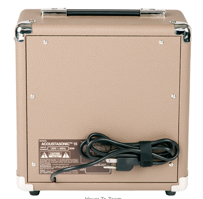 Fender Acoustasonic 15 Guitar Amplifier - Brown/Wheat