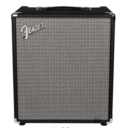 Fender Rumble 100 (V3) Bass Amplifier - Black/Silver