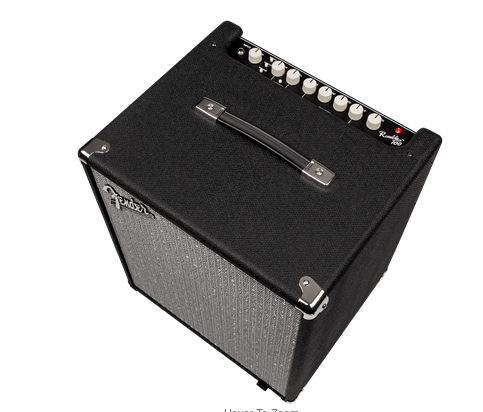 Fender Rumble 100 (V3) Bass Amplifier - Black/Silver