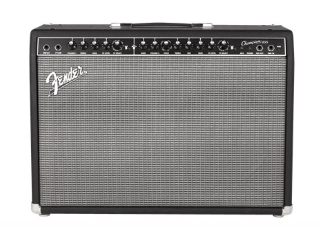 Fender Champion 100 Guitar Amplifier - Black/Silver