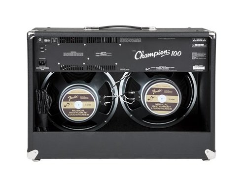 Fender Champion 100 Guitar Amplifier - Black/Silver