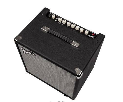 Fender Rumble 40 (V3) Bass Combo Amplifier - Black/Silver