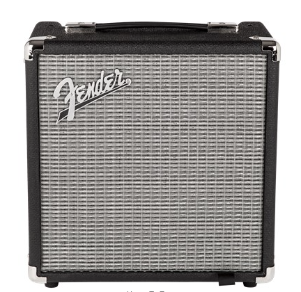 Fender Rumble 15 (V3) Bass Amplifier - Black/Silver