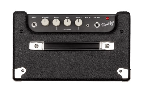 Fender Rumble 15 (V3) Bass Amplifier - Black/Silver