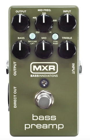 MXR M81 Bass Preamp Effect Pedal