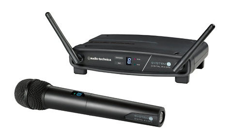 Audio-Technica ATW-1102 Handheld Dynamic Vocal Wireless Microphone System