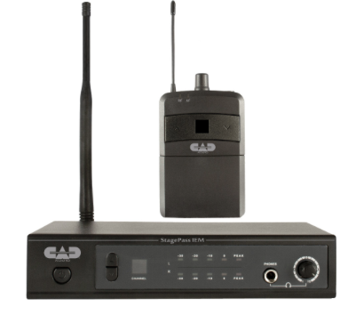 CAD Stagepass IEM Stereo Wireless In Ear Monitor System