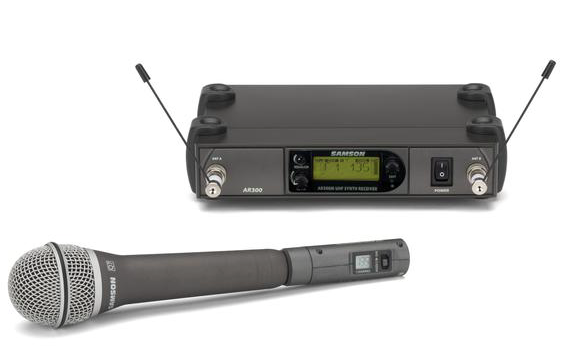 Samson Airline Synth AX300/AR300 UHF Wireless Microphone System