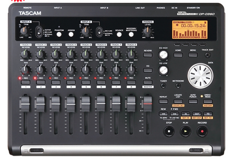 Tascam DP-03SD 8-Channel Digital Portastudio