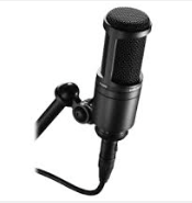 Audio-Technica AT2020 Cardioid Condenser Microphone