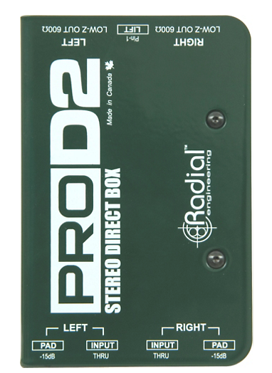 Radial Engineering Pro D2 Direct Box