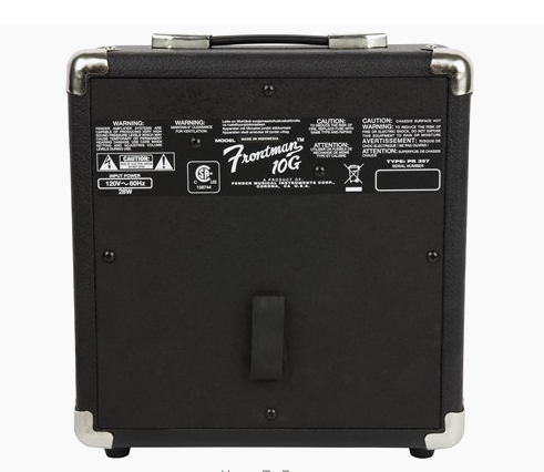 Fender Frontman 10G Amplifier - Black/Silver