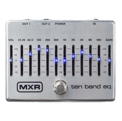 MXR M108S Ten Band EQ Effect Pedal
