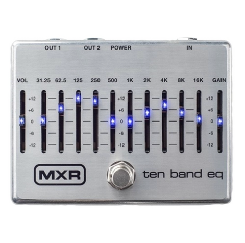 MXR M108S Ten Band EQ Effect Pedal