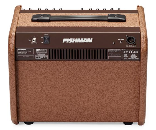 Fishman Loudbox Mini Charge Battery Powered Acoustic Guitar Amplifier - Brown