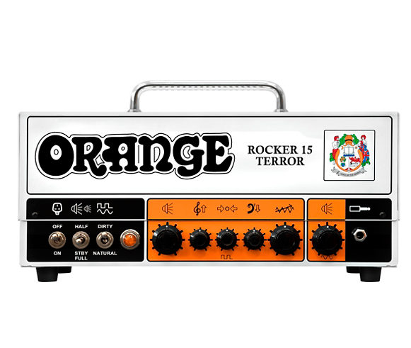 Orange Amplifiers Rocker 15 Terror 15W Tube Guitar Amp Head White
