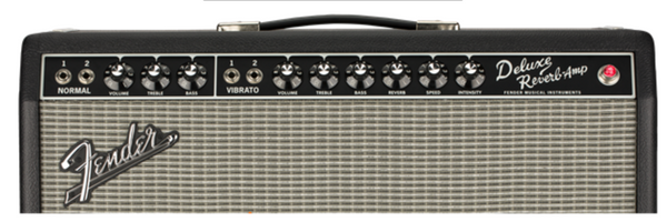 Fender Tone Master Deluxe Reverb Guitar Amplifier - Black