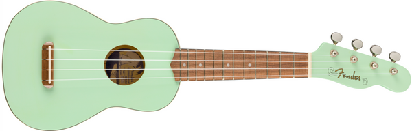 Fender Venice Soprano Ukulele - Surf Green