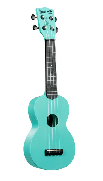Kala Waterman Soprano Ukulele - Glow In the Dark Aqua Mist