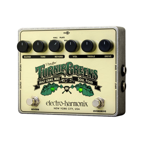 Electro Harmonix Turnip Greens Overdrive Multi-Effect Pedal