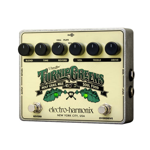 Electro Harmonix Turnip Greens Overdrive Multi-Effect Pedal