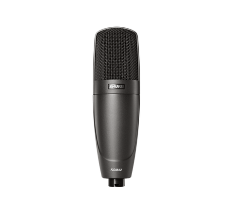 Shure KSM32 Cardioid Condenser Microphone - Charcoal