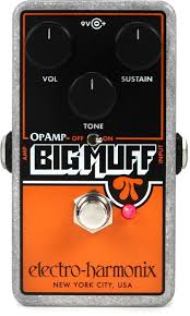 Electro-Harmonix Op-Amp Big Muff Pi Distortion/Sustainer Effects Pedal