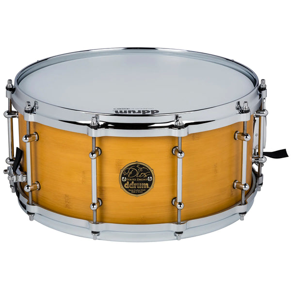 PEARL FREE FLOATING Brass 14 X 6.5 Snare Drum, Dual Throw Offs
