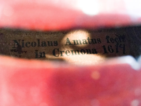 Cremona 1920's Nicolaus Amati Copy Violin Outfit VINTAGE