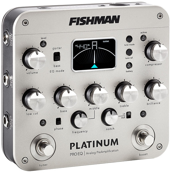 Fishman PRO-PLT-201 Platinum Pro EQ Analog PreAmplification + DI