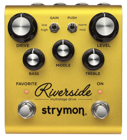Strymon Riverside Multi-Stage Drive Effects Pedal