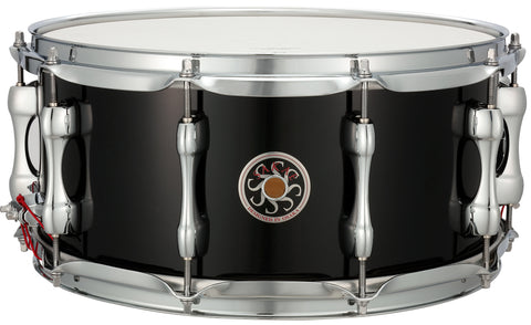 Sakae Maple "Real Black" Snare Drum